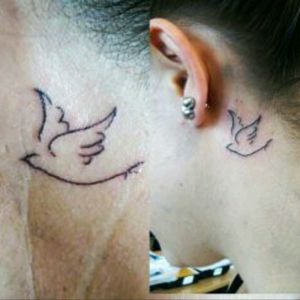 Mine and my daughters #Doves, "in memory of tats" mine is on the right. Got it done 2 months ago.