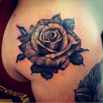 #tattoo #inked #bodyink #art #roseblack #newtattoo