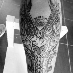 #viking #opiate #tattoo #odin