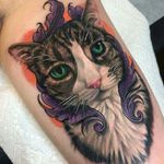 I would totally love to get something like this on my leg with my kitten's face :3 #meganmassacre #megandreamtattoo