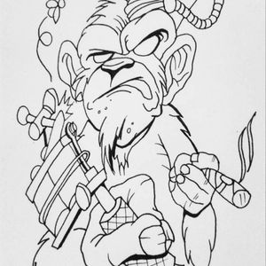 #monkey #tattoo #sketch #mty #mx