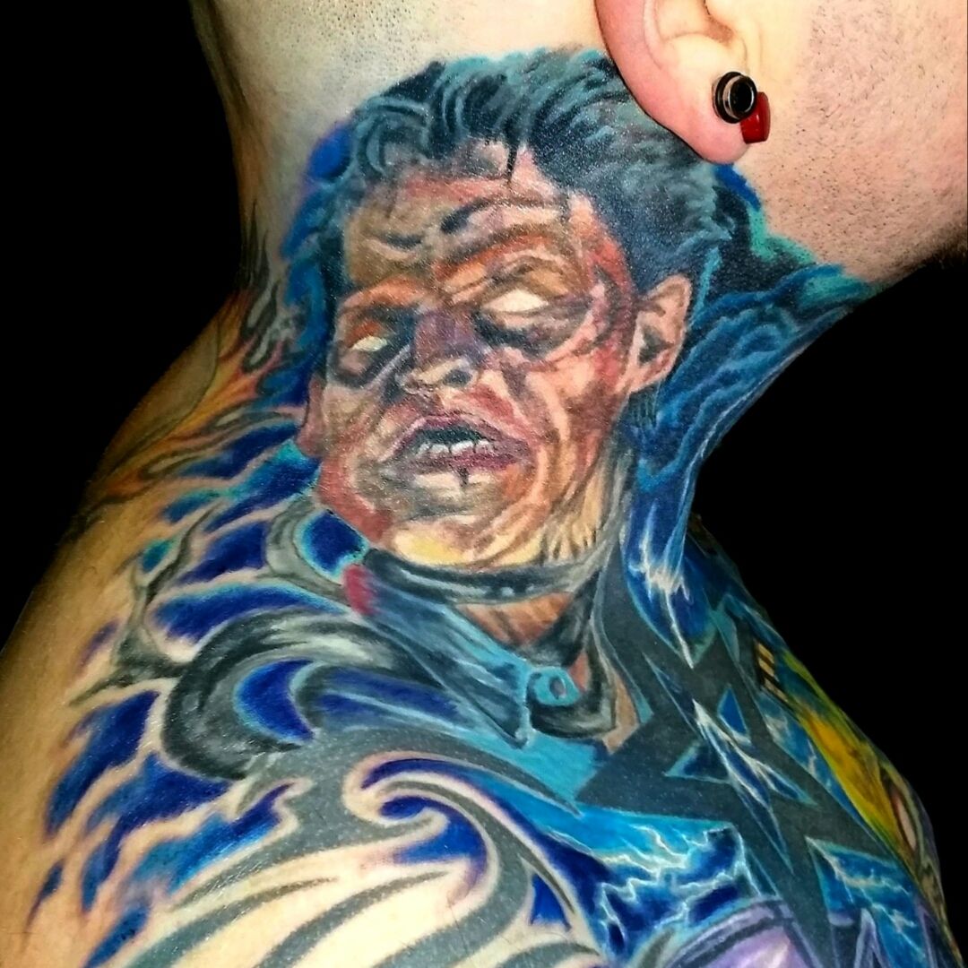 Tattoo uploaded by zbigniew. Evil Dead part l Tattoodo