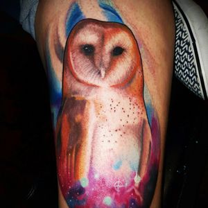 Starry owl by Jerrel Larkins