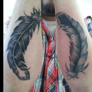 #yinandyang #feather #forearm