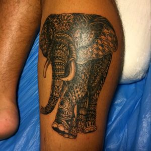 #Elephant #mandala #tattoo #facebookcontact  #jipslipknot