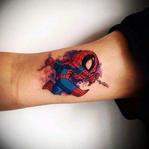 #spyderman this tatto is cool af