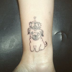Pug !!!#TanTattooist #TanSaluceste #Tattoo #Tatuagem #Tattoodo #Tattoosp #pug #Tattoodog