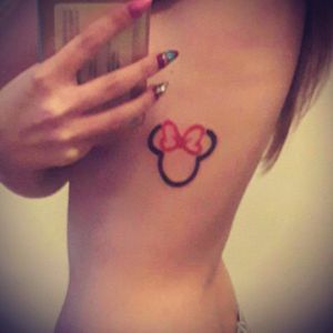 Thanks to my personal tattoo artist he is the best !!!! #myfirstatattoo #Minnie #mouse  #loveit #ink #lovely