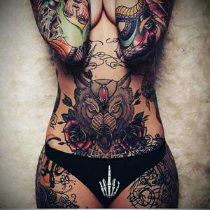 #tattoscute ❤💃 #girlstattos 👄