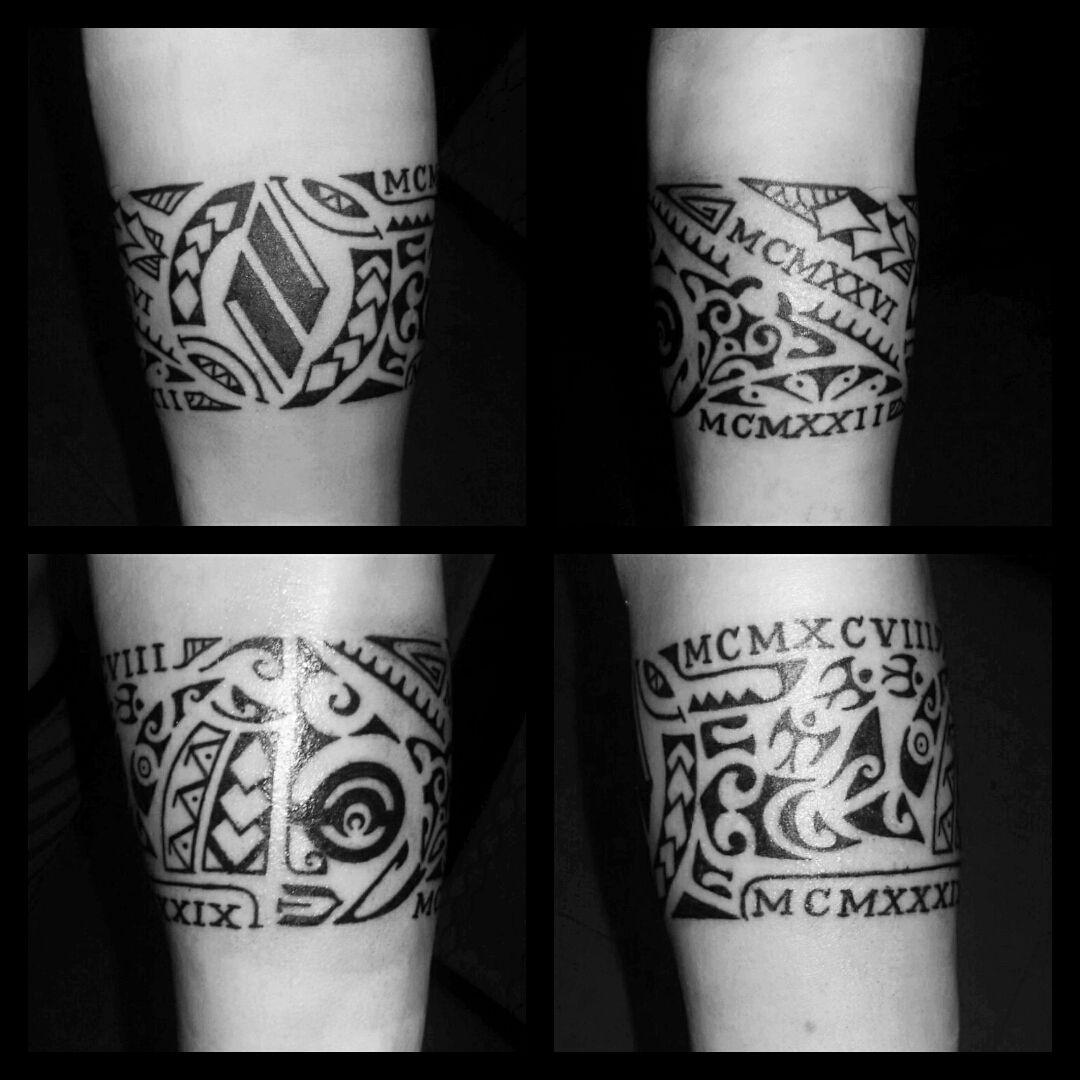 Maori Polynesian Tattoo Bracelet Tribal Sleeve Seamless Pattern Vector  Stock Vector  Illustration of white graphic 212800145