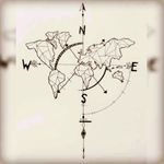 Where to go? #map #compass #drawing #sketch #drawing #world #geometric #inkspired #north #west #east #south #deventer #pirate #pirateslifeforme