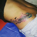 #TattooGirl #tattoed #tatuadorargentino #watercolorstattoo #IronHorseTattooStudio #freehand