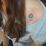 #tattoo #clover #luckyclover #clovertattoo #hope #blue #tbink #bythinhtran