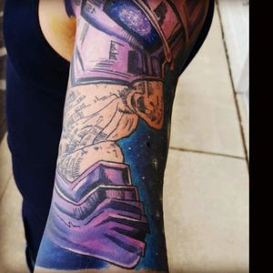 Galactis half sleeve artist: Samantha Stine Shop: Tailored Tattoo MD