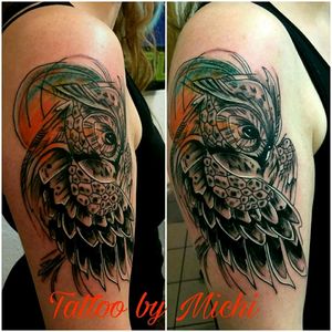 #owltattoo #tattoolove #inked #tattoo #eule #inked4life #tattooidea #inkspiration