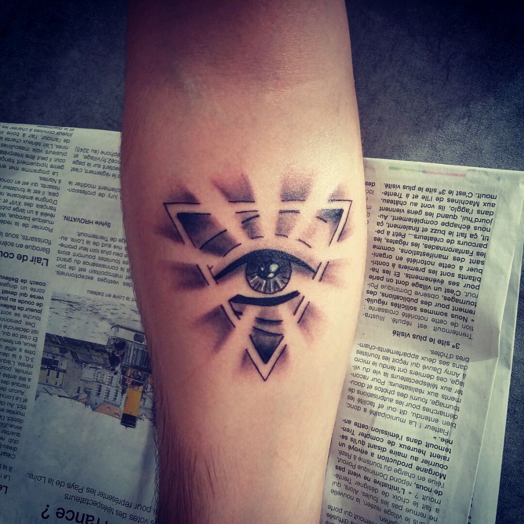 anti illuminati tattoo