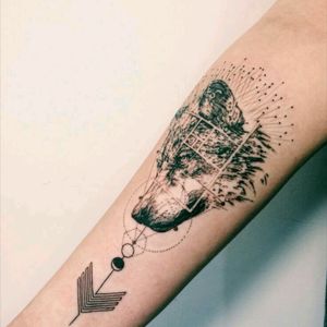 #tattoo #wolf