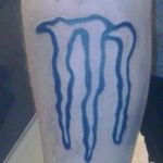 The monster logo. On a buddy's arm. Not the best pic