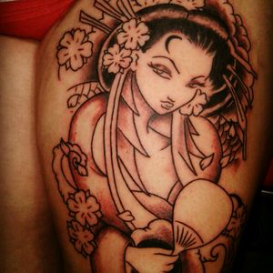 #tattoo #tattooed #Geisha #tatuadorargentino#tattooart #tattooartist #tattooartwork #😎#lean_tattooargentina#tattoosbyleo#oriental