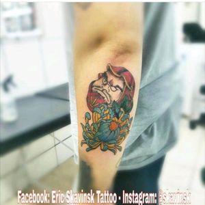 Instagram: @skavinsk #ericskavinsktattoo #orientaltattoo #oriental #daruma #darumatattoo #color #workinprogress #namps #flower #osascotattoo #tattoosp #eletricink #artfusionstarter #tattoodo #work #ink #tattoo #inked