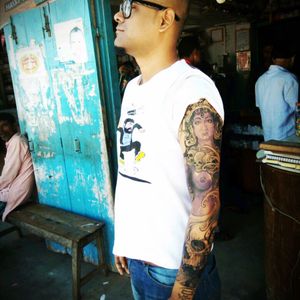 Tattoo done at Calcutta Ink by artist Mik Lepcha....