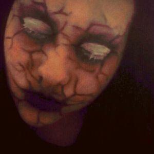 By DZL inspired in Jody Steel #JodySteel #halloween #creepy #makeup #bodyart