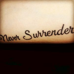 Nunca te rindas! #neversurrender