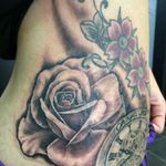 Progress of my side piece, 2nd session, another rose & reworked the cherry blossom by Daniel from Nine Lives Tattoo Studio (my 8th tattoo) #realistic #rose #cherryblossom  #sakura #Sidepiece #hip #sidebody #watch #timeless #reworked