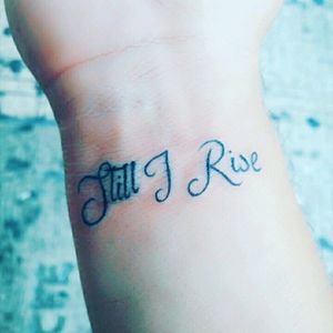 Still I rise ☺😍😍😍💜✌✌