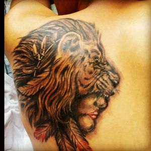 #lion #lion_tattoo  #mask