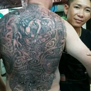MAX tattoo pataya in Thailand.