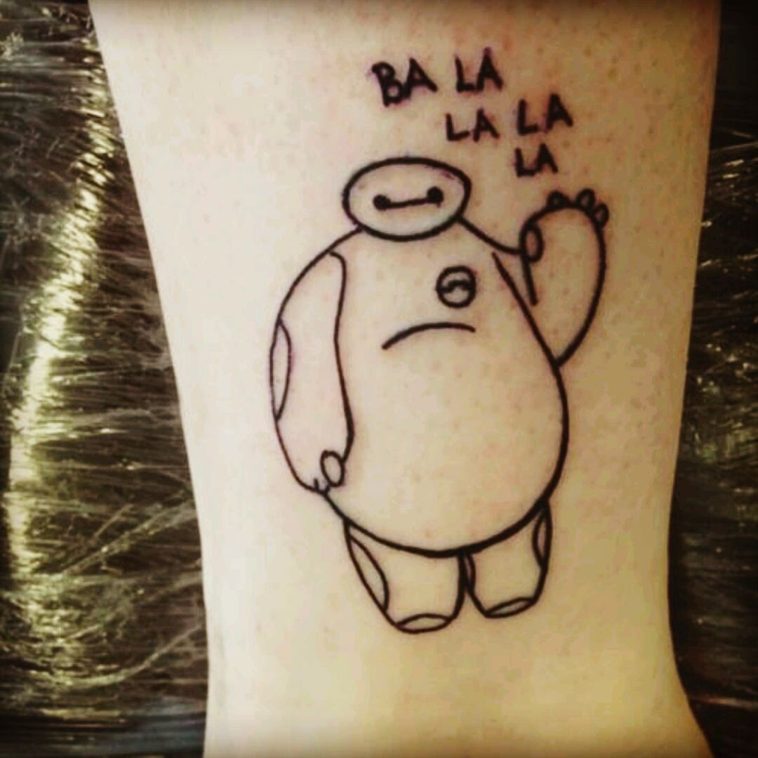 13 Unbelievably Adorable Baymax Tattoos  Tattoodo