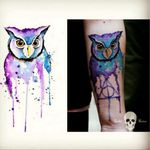 Hedwig from Harry Potter #watercolor #splash #owl #harrypotter #hedwig #deathlyhallows #always
