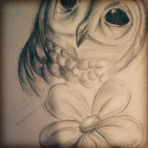 #buho #owl #diseñodetatuaje #flower #rodrink