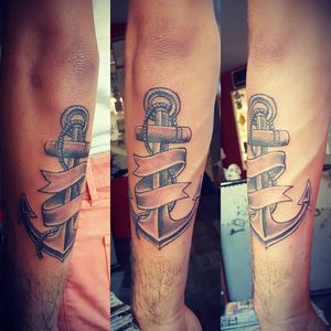My first tatoo 😍 #anchor