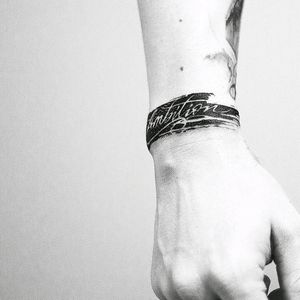 By #DominikThewho #armband #bracelet #blackwork
