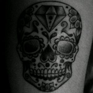 My first tattoo #calavera