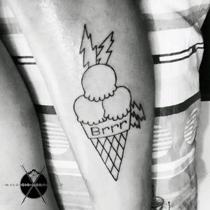 Icecream tattoo
