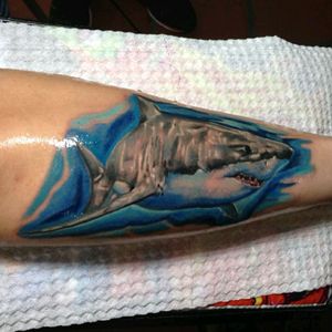 Shark tattoo details #sharktattoo #sharkrtattoorealistic @calacamurciaart