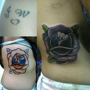 #rose #freehand #coverup #neotraditional #pulpodrogado