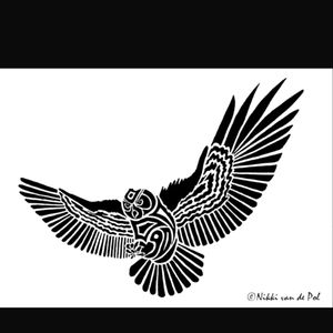 I have promised myself that if I ever finish vet school, I will get a tribal owl with its wing span covering my hole arm. Any ideas on who would be the best artist for this or better designs? #tribal #owl #wisdom