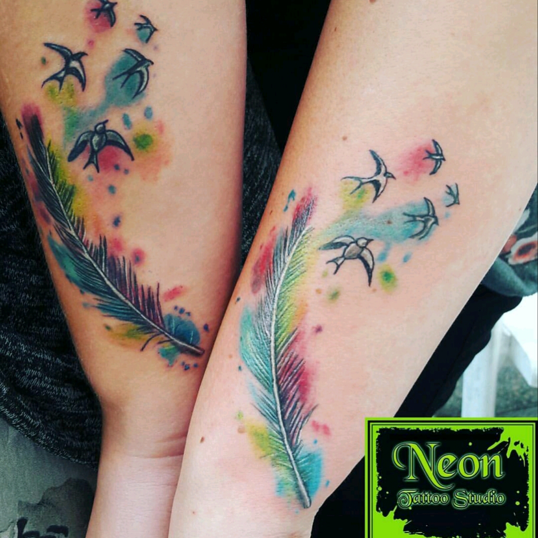 Aggregate 90 feather tattoo meaning loss best  thtantai2