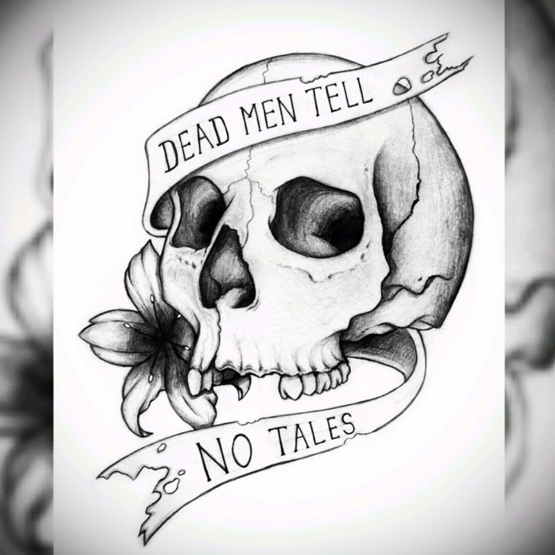 Dead men tell no tales by Champion Grubbs TattooNOW