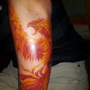 New one. 50% finished.#phoenix #new #forearm