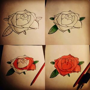 Flower painting #tattoo #flower #draw #pen