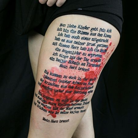 Flash tattoo