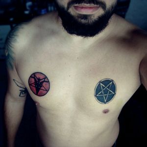 #pentagram #pentagramas que yo mismo me tatué