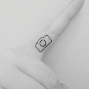My teeny tiny #camera #finger tattoo