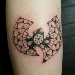 Wu-tang tattoo done as apprentice