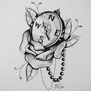 Refeito e modificado a partir de uma ref da web.#compass #drawing2me #tattoo2me #rose #rosa #bussola #tatowierung #t4ttoois #tatouage #tonoinsptattoos #tattoodo #tattoobrasil #tattooart #tattooartist #tattooflash #tattooist #inked #inkedup #tatts #inkedlife #inkedlifestyle #inkaddict